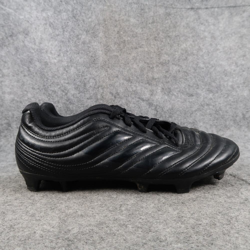 Adidas Shoes Mens 7 Soccer Cleats Copa Boots FG Black Low Lace Up Sport Athletic